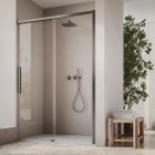 Sanswiss Oriana drzwi prysznicowe 120 cm gunmetal szczotkowany D36S21202607