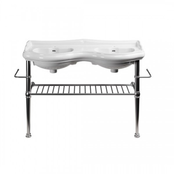 Kerasan Retro stelaż pod umywalkę 100 cm chrom 730190