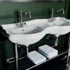 Kerasan Retro stelaż pod umywalkę 100 cm chrom 730190
