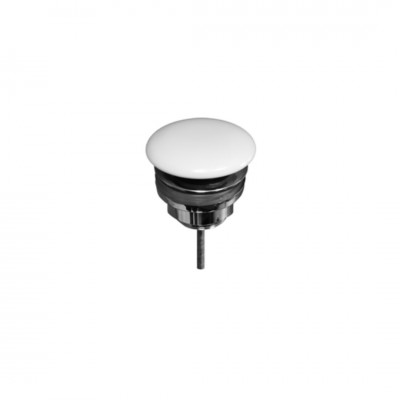Kerasan korek klik-klak do umywalki okrągły ceramiczny biały 923301