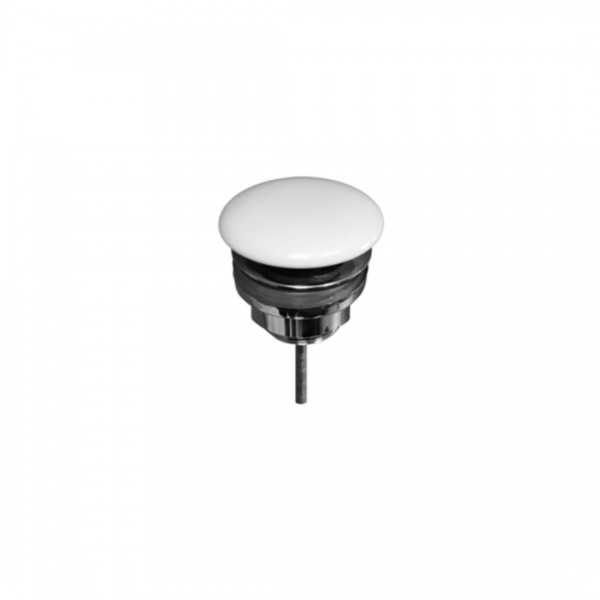 Kerasan korek klik-klak do umywalki okrągły ceramiczny biały 923301