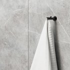 Omnires Modern Project haczyk podwójny czarny mat MP60120BL