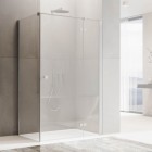 Ronal Annea ścianka prysznicowa 75 cm Walk-in / boczna do drzwi nikiel szczotkowany ANT107502507