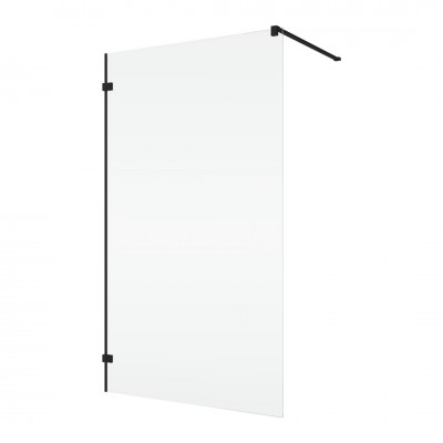 Sanswiss Annea ścianka prysznicowa 75 cm boczna do drzwi czarny mat ANTW107500607 Sanswiss Annea ścianka prysznicowa 75 cm boczna do drzwi czarny mat ANTW107500607