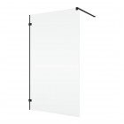 Sanswiss Annea ścianka prysznicowa 75 cm boczna do drzwi czarny mat ANTW107500607