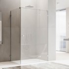 Ronal Annea ścianka prysznicowa 70 cm Walk-in / boczna do drzwi nikiel szczotkowany ANTW107002507