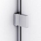 Sanswiss Annea ścianka prysznicowa 120 cm boczna do drzwi srebrny połysk ANTW112005007