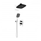 Oltens Rann zestaw prysznicowy podtynkowy deszczownica 26 cm chrom 36072100