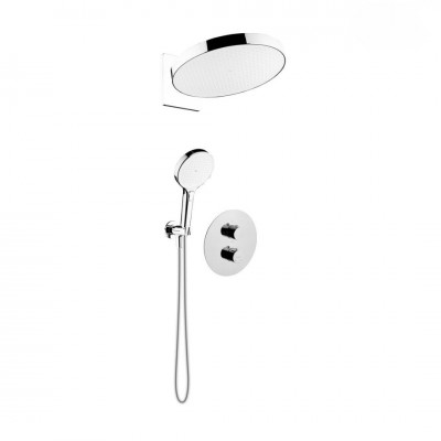 Oltens Katla zestaw prysznicowy podtynkowy termostatyczny deszczownica 32 cm chrom 36064100 Oltens Katla zestaw prysznicowy podtynkowy termostatyczny deszczownica 32 cm chrom 36064100