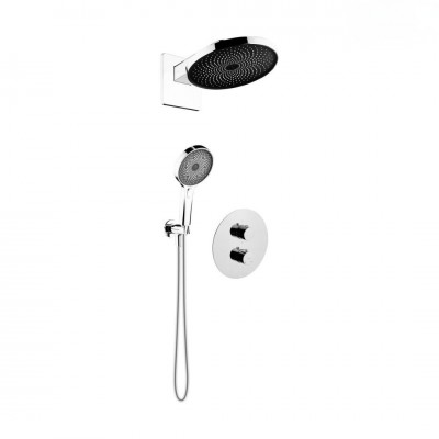Oltens Katla zestaw prysznicowy podtynkowy termostatyczny deszczownica 26 cm chrom 36062100 Oltens Katla zestaw prysznicowy podtynkowy termostatyczny deszczownica 26 cm chrom 36062100