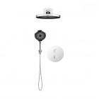 Oltens Katla zestaw prysznicowy podtynkowy termostatyczny deszczownica 26 cm chrom 36062100