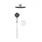 Oltens Onega zestaw prysznicowy termostatyczny podtynkowy deszczownica 26 cm chrom 36068100