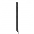 Oltens Stang S (e) grzejnik łazienkowy 180x13 cm elektryczny grafit 55124400