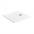 Omnires Aquapure M+ brodzik kwadratowy 80x80 cm konglomeratowy biały mat AQUAPURE80-KBM