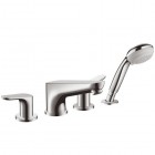 Hansgrohe Focus bateria wannowa 4-otworowa montaż na brzegu wanny