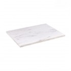 Oltens Lun blat naszafkowy 60 cm marmur biały mat 63024990