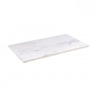 Oltens Lun blat naszafkowy 80 cm marmur biały mat 63025990