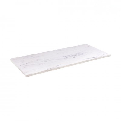 Oltens Lun blat naszafkowy 100 cm marmur biały mat 63026990