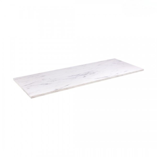 Oltens Lun blat naszafkowy 120 cm marmur biały mat 63027990
