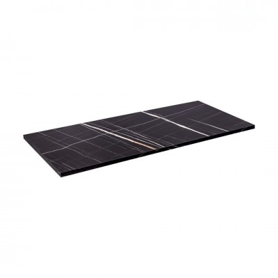 Oltens Lun blat naszafkowy 100 cm marmur czarny mat 63030990