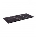 Oltens Lun blat naszafkowy 100 cm marmur czarny mat 63030990