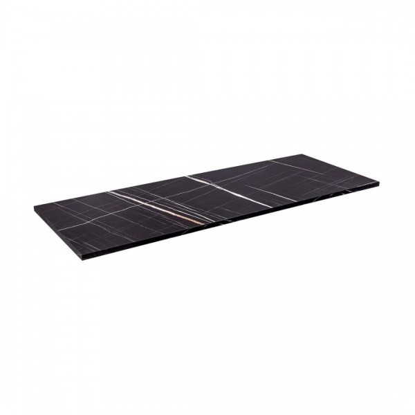 Oltens Lun blat naszafkowy 120 cm marmur czarny mat 63031990
