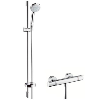 Hansgrohe zestaw prysznicowy Croma 100 Vario EcoSmart/Ecostat Comfrot Combi 0,90 m
