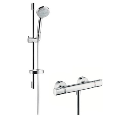 Hansgrohe zestaw prysznicowy Croma 100 Vario EcoSmart/Ecostat Comfrot Combi 0,65 m