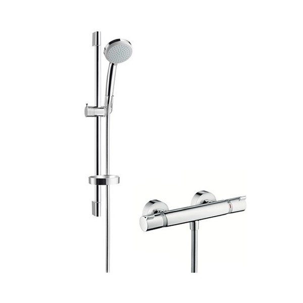 Hansgrohe zestaw prysznicowy Croma 100 Vario EcoSmart/Ecostat Comfrot Combi 0,65 m