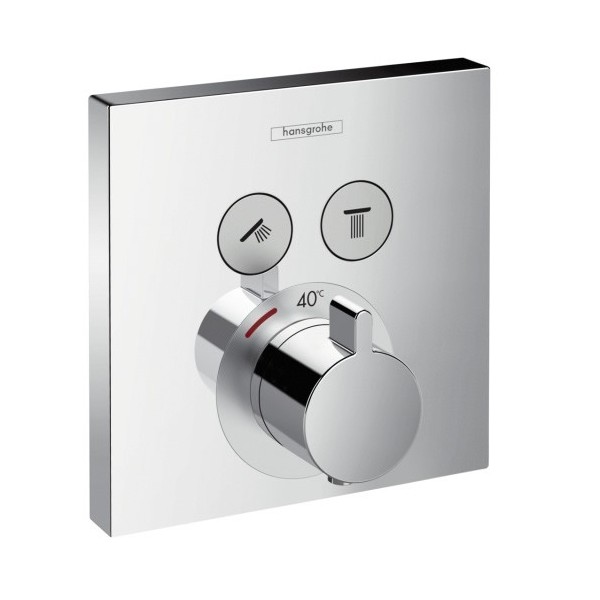 Hansgrohe bateria termostatyczna ShowerSelect dla 2 odbiorników
