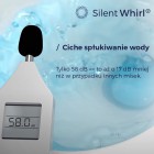Oltens Hamnes Kort Stille miska WC wisząca PureRim biała 42024000
