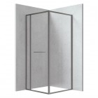 Deante Blur kabina prysznicowa kwadratowa 80 cm titanium KQB_D088P