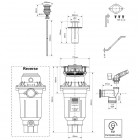 McAlpine Perfect Grind Slim rozdrabniacz do odpadów WDU-4ASEU-CARB