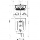 McAlpine Perfect Grind Slim rozdrabniacz do odpadów WDU-4ASEU-CARB