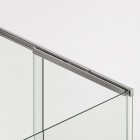 Sanswiss Oriana kabina prysznicowa prostokątna 120x80 cm srebrny połysk 73152