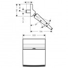 Hansgrohe Raindance Rainfall 150 Flow głowica prysznicowa