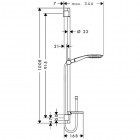 Hansgrohe Raindance Select E 150 zestaw natryskowy 0,90 m 27857000