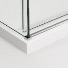 Sanswiss Oriana kabina prysznicowa prostokątna 120x80 cm srebrny połysk 73152