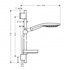 Hansgrohe Raindance Select S 150 zestaw natryskowy 0,65 m 27802000