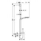 Hansgrohe Raindance Select S 120 zestaw natryskowy 0,90 m EcoSmart 26633000