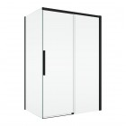 Sanswiss Oriana kabina prysznicowa prostokątna 120x80 cm czarny mat 73202