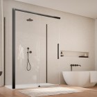 Sanswiss Oriana kabina prysznicowa prostokątna 120x80 cm srebrny połysk 73232