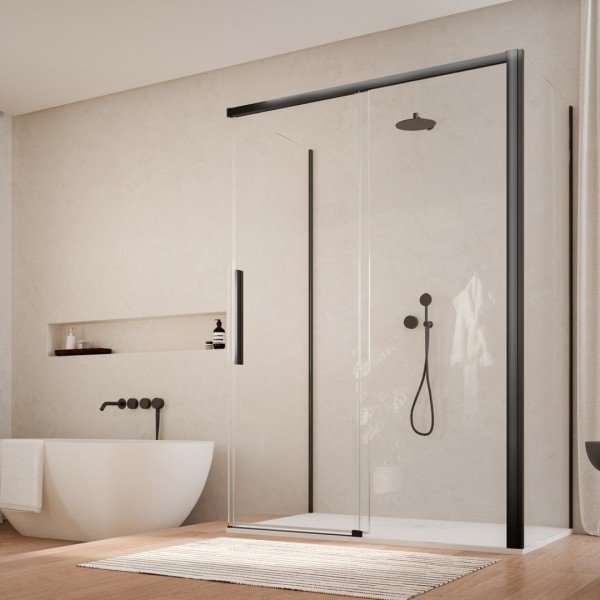 Sanswiss Oriana kabina prysznicowa prostokątna 120x80 cm srebrny połysk 73232