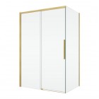 Sanswiss Oriana kabina prysznicowa prostokątna 120x80 cm złoto szczotkowane 73247
