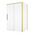 Sanswiss Oriana kabina prysznicowa prostokątna 120x80 cm złoto szczotkowane 73262