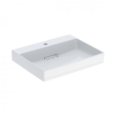 Geberit One umywalka 60x48 cm meblowa prostokątna biała KeraTect 505.034.00.1