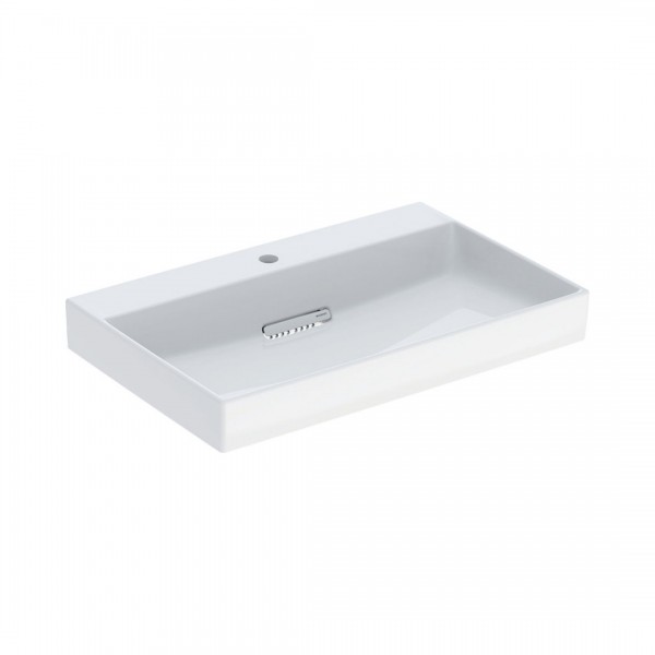 Geberit One umywalka 75x48 cm meblowa prostokątna biała KeraTect 505.036.00.1