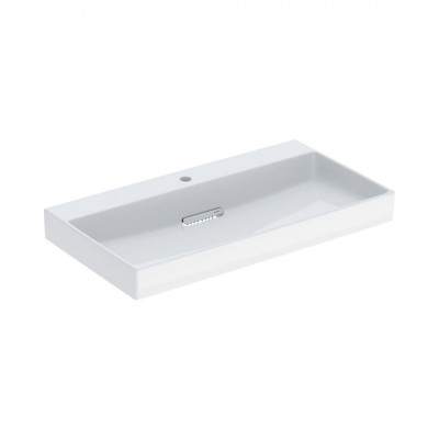 Geberit One umywalka 90x48 cm meblowa prostokątna biała KeraTect 505.038.00.1