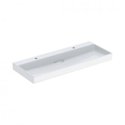 Geberit One umywalka 120x48 cm meblowa prostokątna biała KeraTect 505.049.00.1