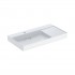 Geberit One umywalka 90x48 cm meblowa prostokątna lewa biała KeraTect 505.039.00.1